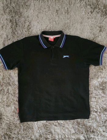 Polo noir Taille M