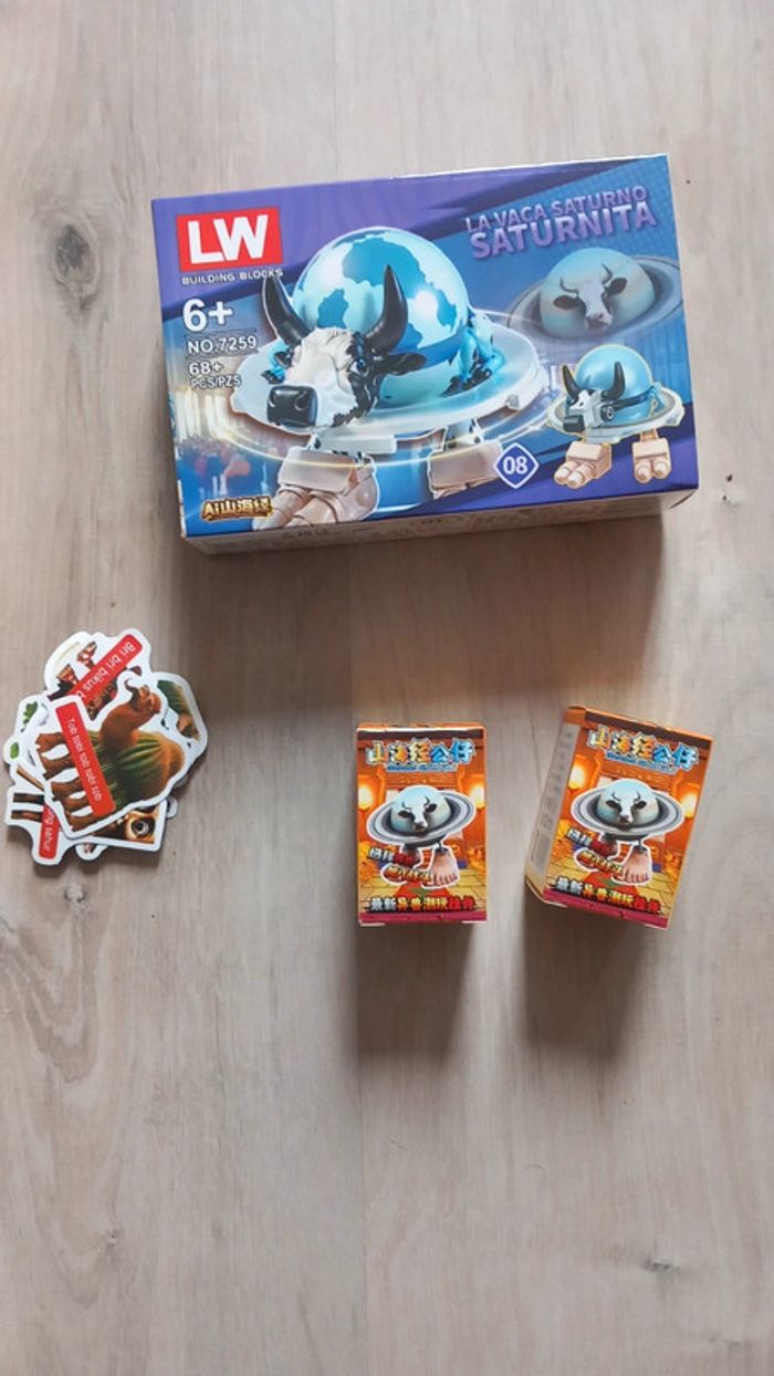 Lot lego la vaca saturno saturnita