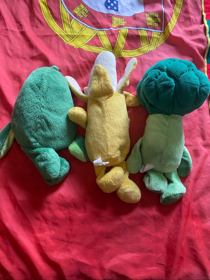 Lots de 3 peluches - photo numéro 2