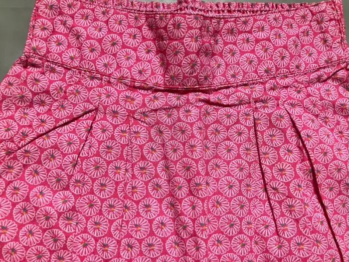 Joli pantalon imprimé rose fluide, type sarouel 24 mois Obaibi - photo numéro 2