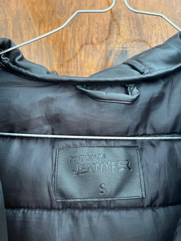 Manteau doudoune simili cuir S Jennyfer - photo numéro 3