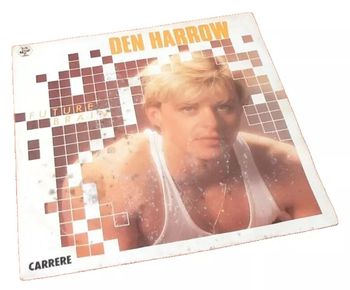 Vinyle 45 tours Den Harrow Future brain (1985) Carrere 13800
