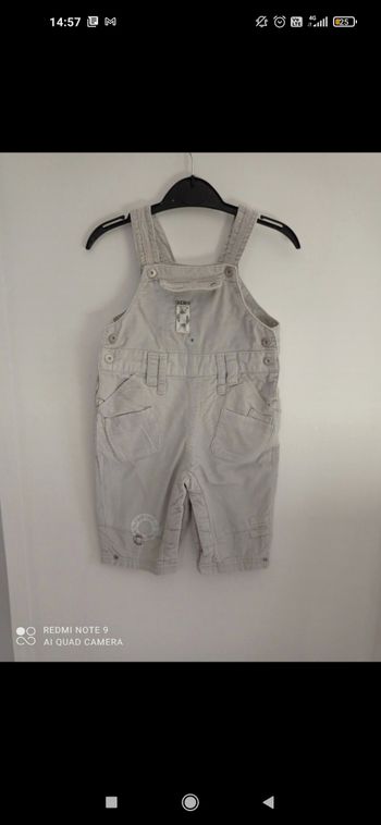 Salopette kitchoun 6 mois