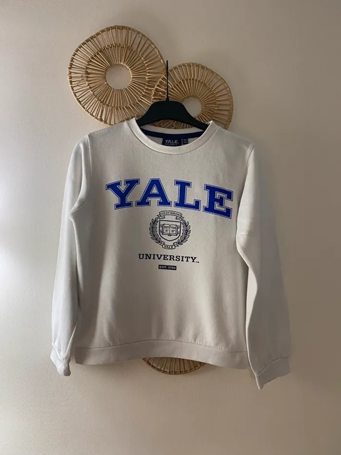 sweat Vertbaudet Yale University - Taille 12 ans - photo numéro 7