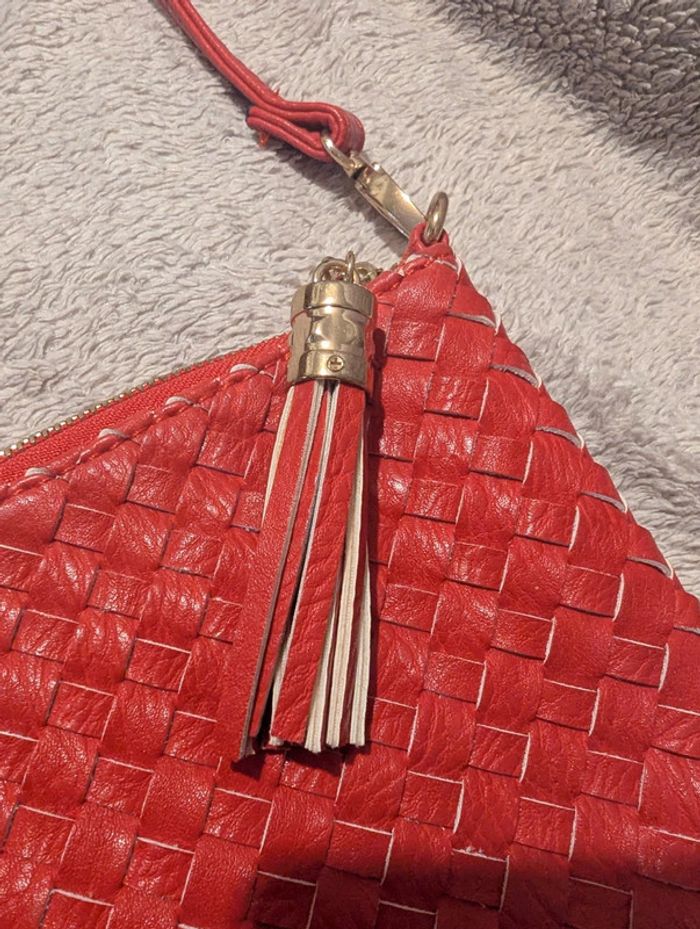 Sac bandoulière rouge neuf - photo numéro 2