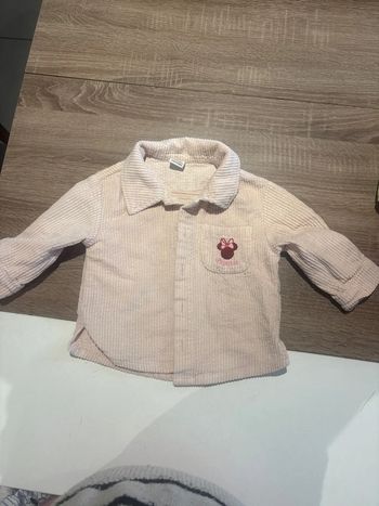 Chemise velours 12 - 18 mois