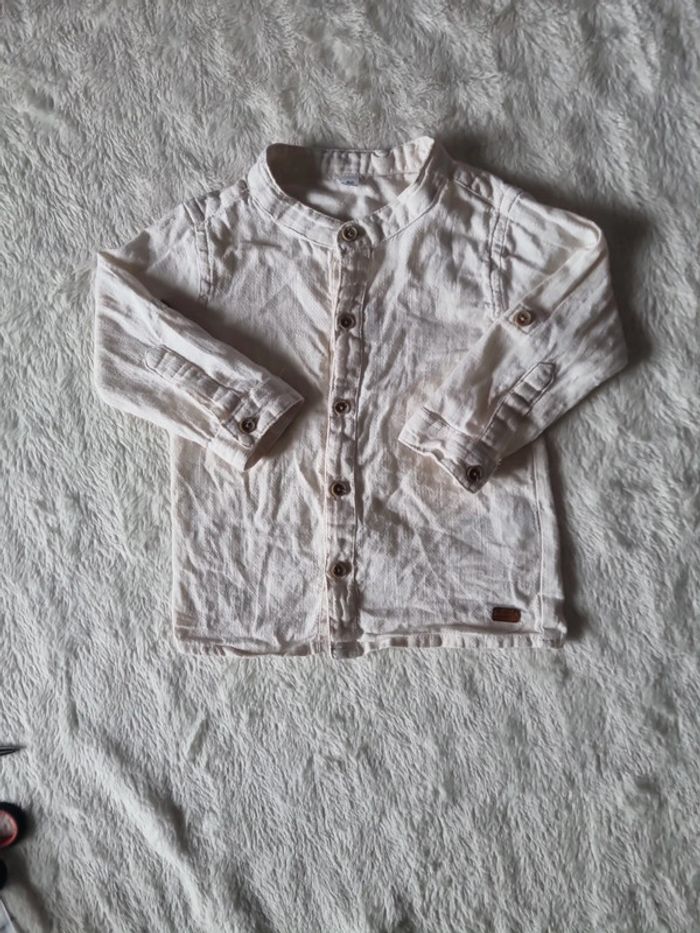 Chemise écru 12-18 mois