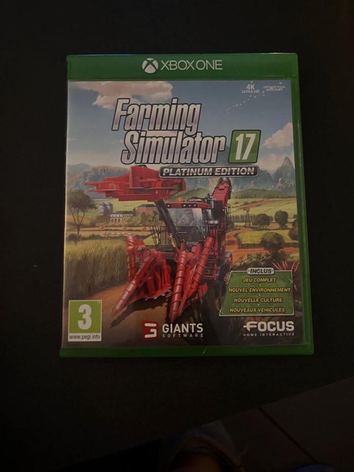 Jeu Xbox one Farming simulator 17 - photo numéro 1