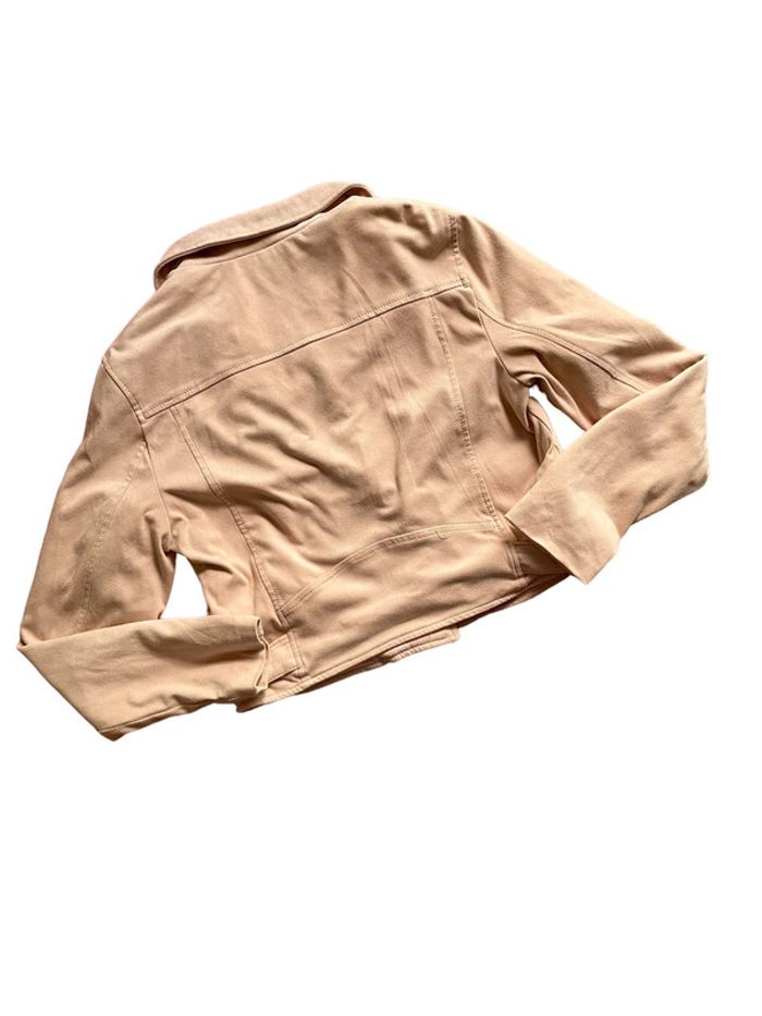 Perfecto rose pale Bershka taille M très bon état - photo numéro 3