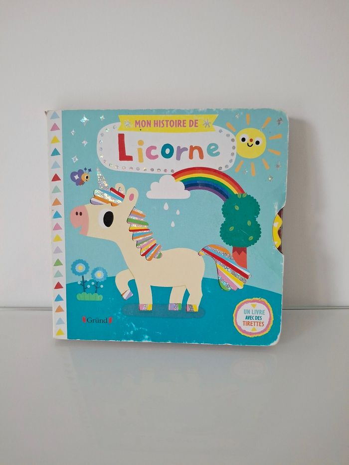 Livre "Mon Histoire de Licorne" 🦄