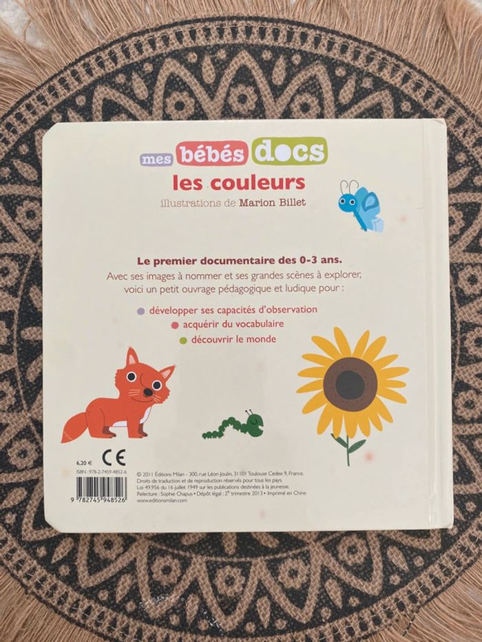 Livre mes bébés docs les couleurs - photo numéro 3