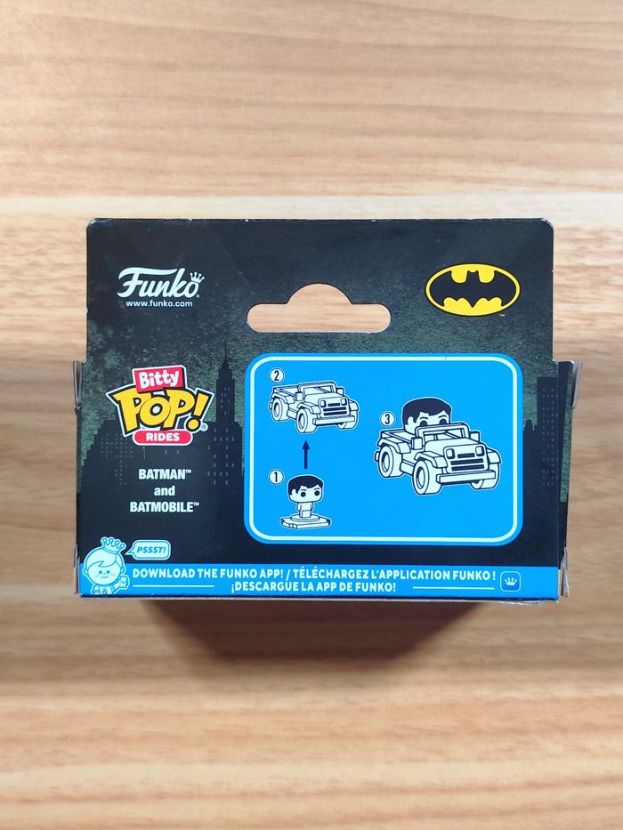 Bitty Pop! Rides - Batman and Batmobile - photo numéro 4