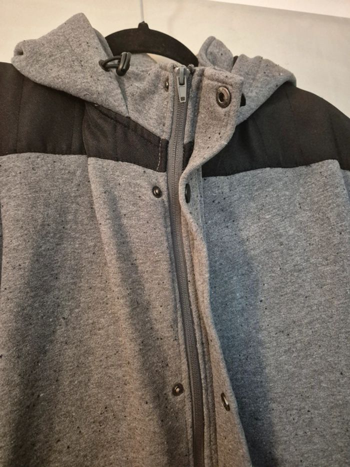 Veste grise et noire Jules taille L - photo numéro 5