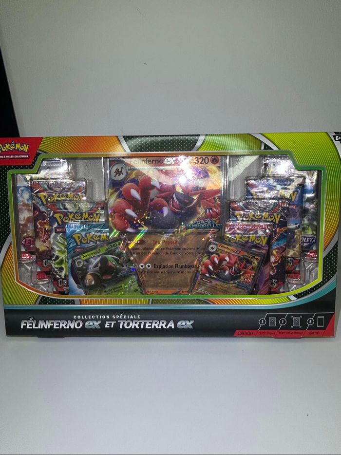 Coffret félinferno et torterra ex