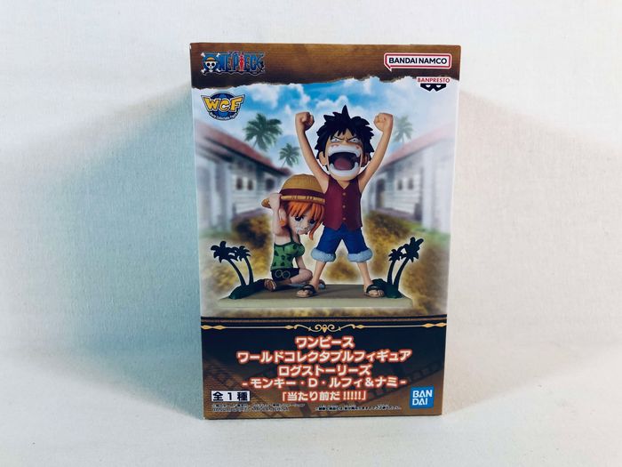 One Piece - WCF Log Stories Vol. 9 : Monkey D. Luffy & Nami Figurine Banpresto scellée - photo numéro 2
