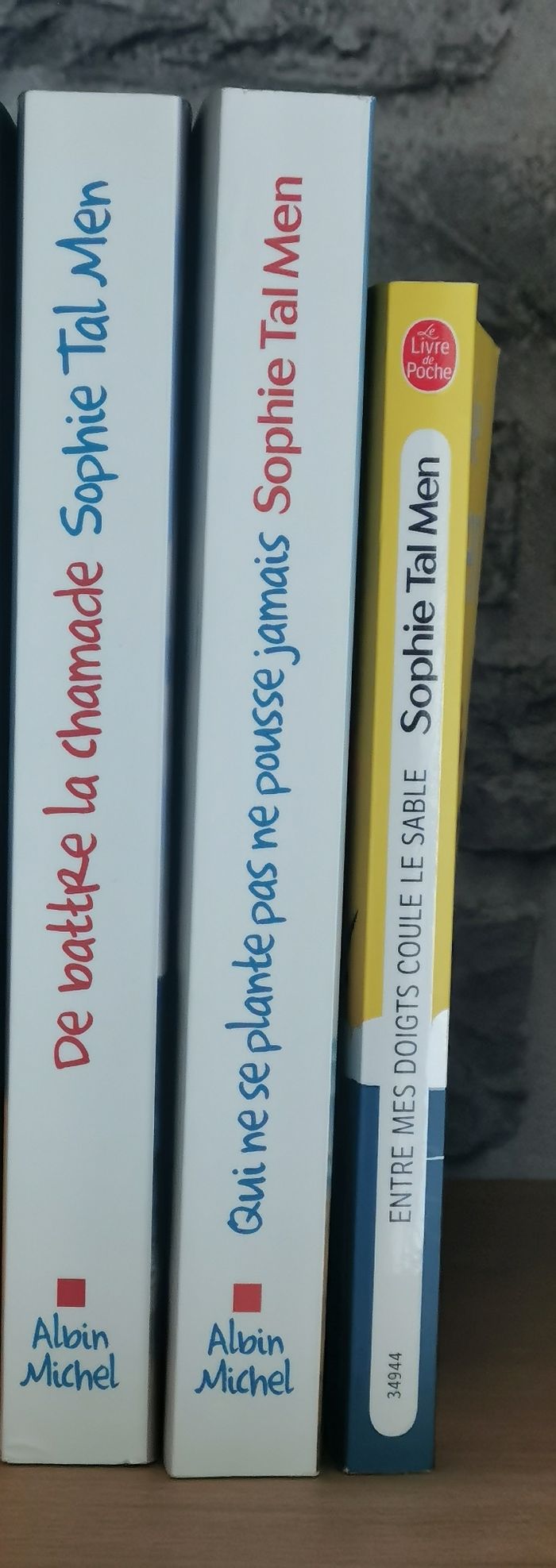 19 € avec code réduction - 3 romans de Sophie Tal men - 2 Grands format + 1 livre de poche - photo numéro 4