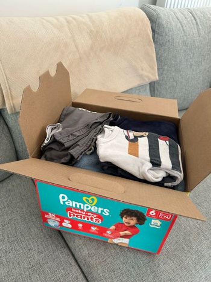 Lot bébé garçon 1/3 mois