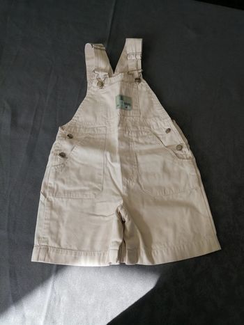 Salopette short