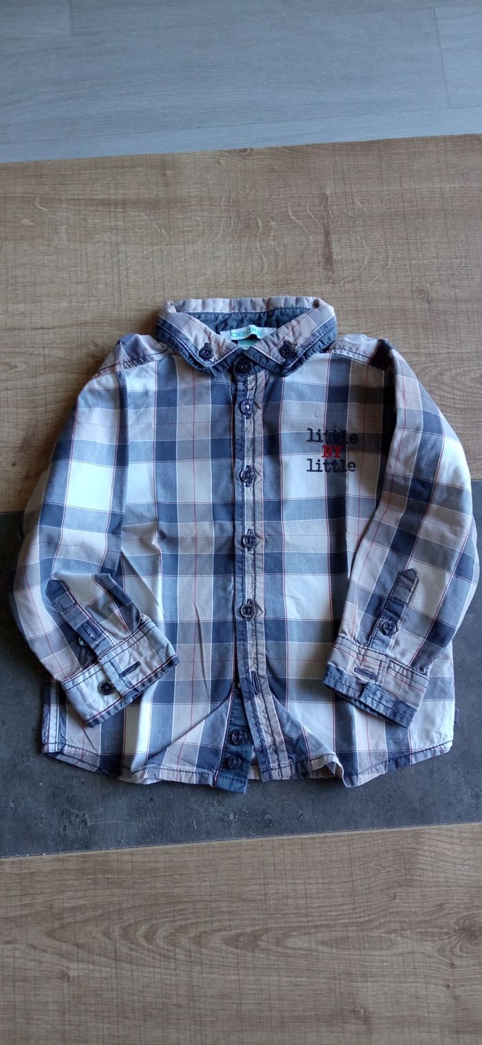 Lot de 5 chemises manches longues 18 mois
Marques diverses Kiabi,tape a l oeil, Obaibi et grain de blé - photo numéro 8