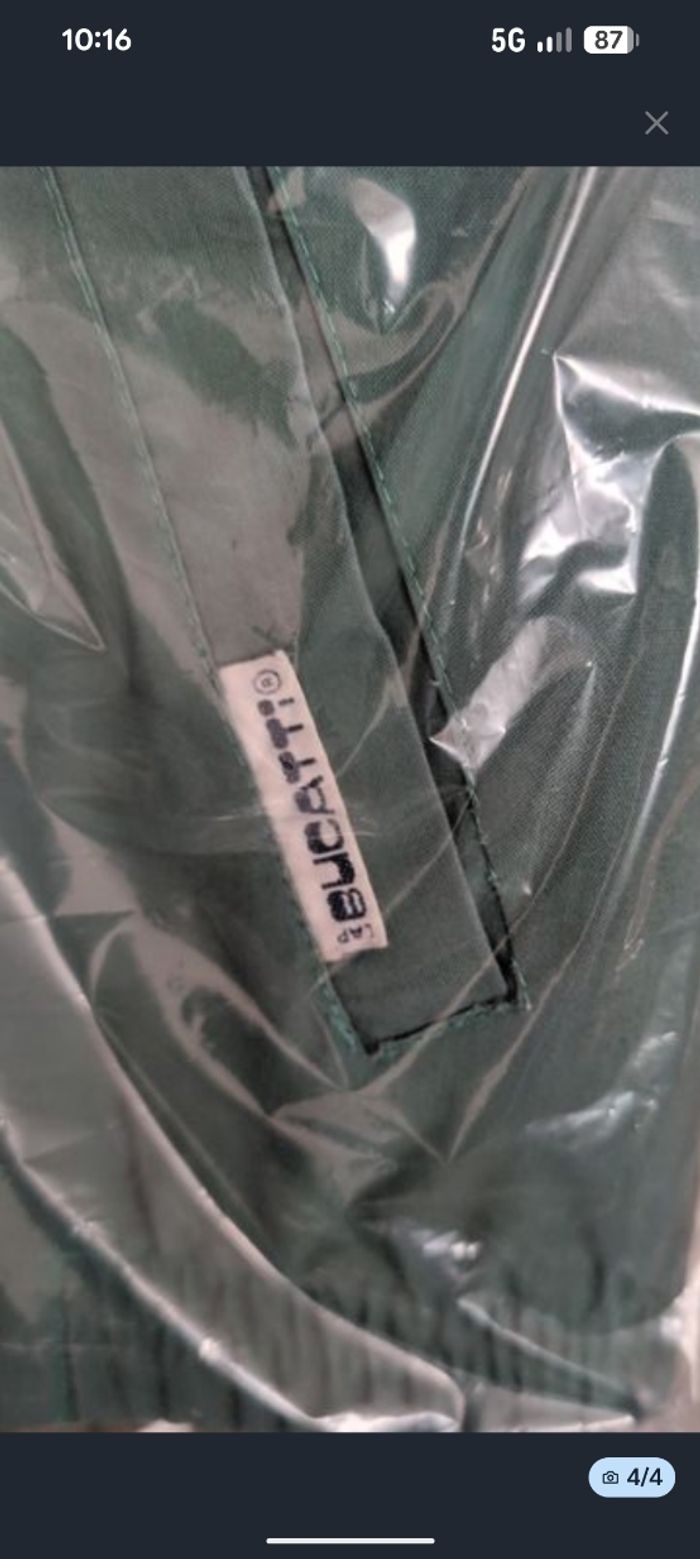 Veste ancienne bugatti  taille 4 - photo numéro 4