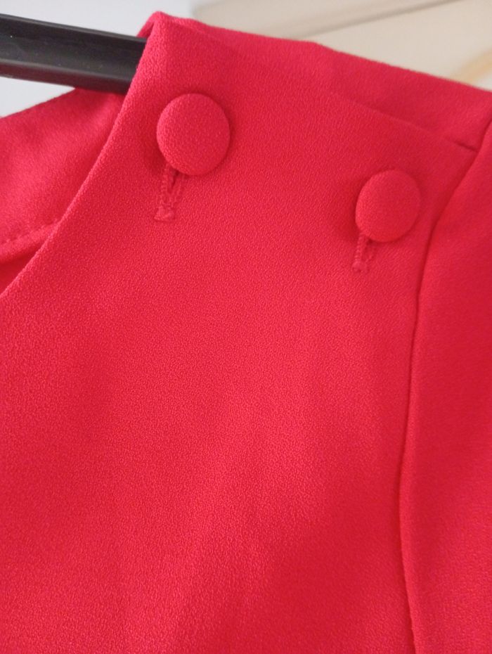 Robe Zara Rouge Taille M - photo numéro 5