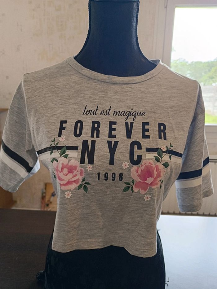 Tee shirt H&M - Taille 10/12 ANS - photo numéro 2