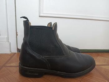Bottines pour equitation en cuir