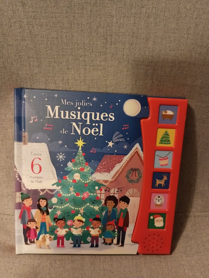 Livre sonore les jolies musiques de Noël neuf
