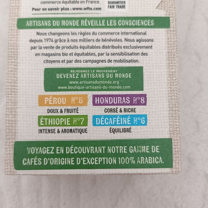 Capsules café Éthiopie bio & équitable – compatibles Nespresso – compostables 🌱 - photo numéro 4
