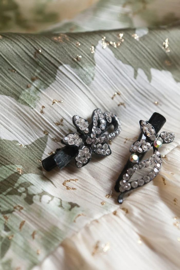 Barrettes à strass - photo numéro 2