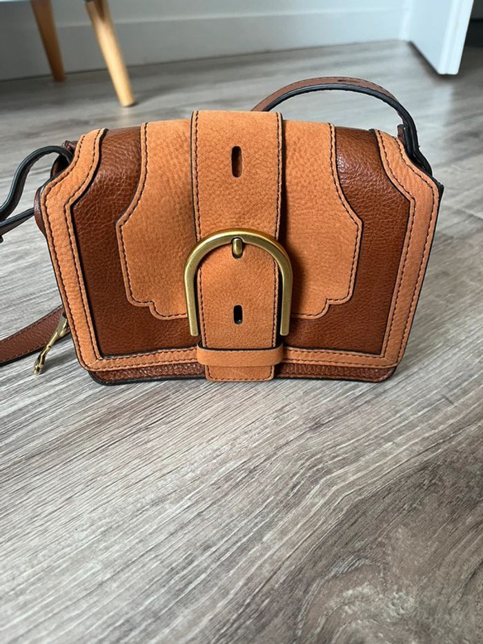 Sac Wiley Fossil cuir marron - photo numéro 2