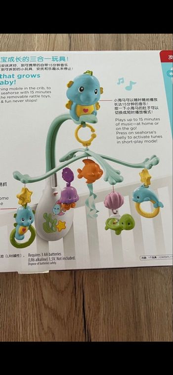 Mobile Fisher price hyppocampe