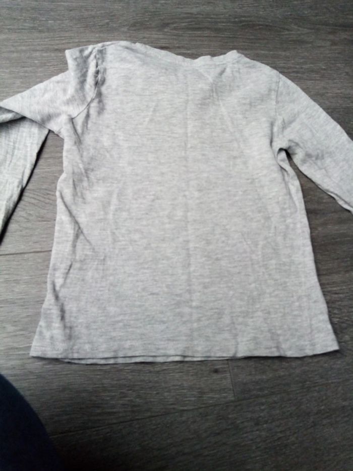 T shirt manche longue chat 6a - photo numéro 4