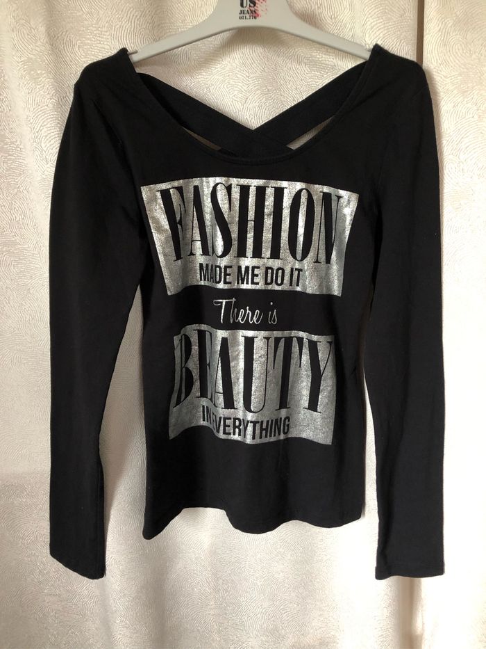 T-shirt dos nu croisé 12 ans Coolcat