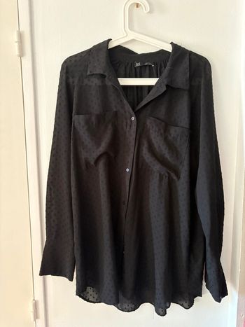 Chemise noire Zara