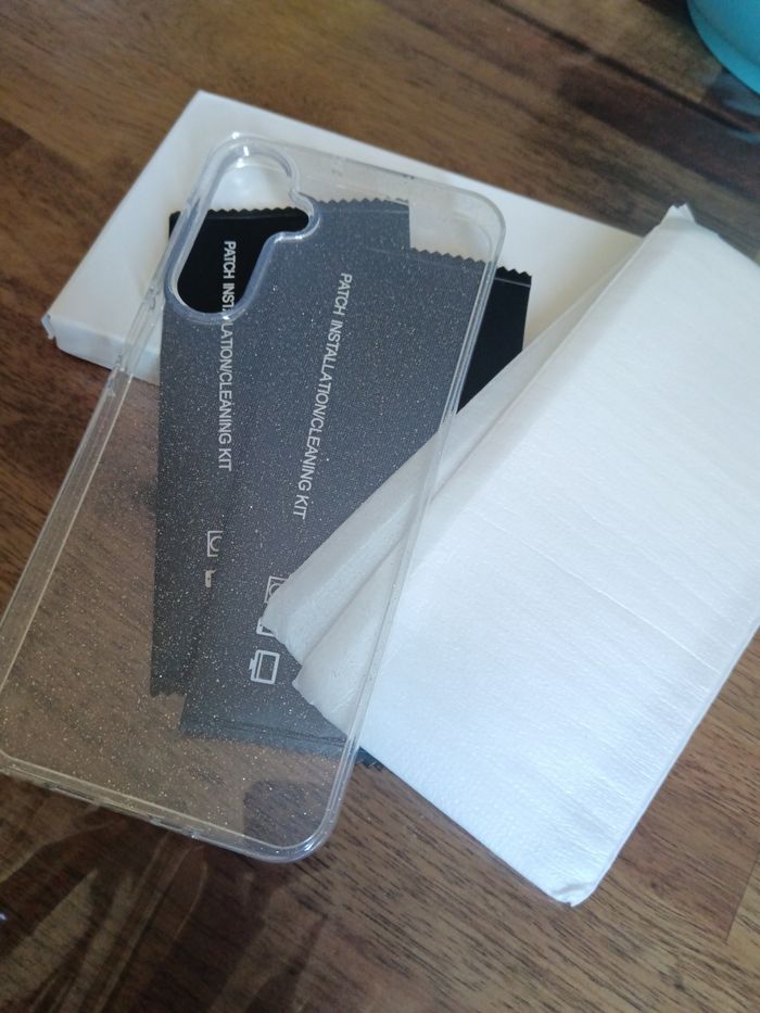 Coque paillettes + 2 verres Samsung G A16