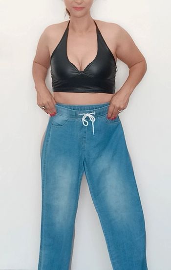 Jegging jean large taille 38