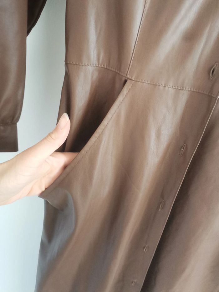 Robe xs Zara simili cuir - photo numéro 6