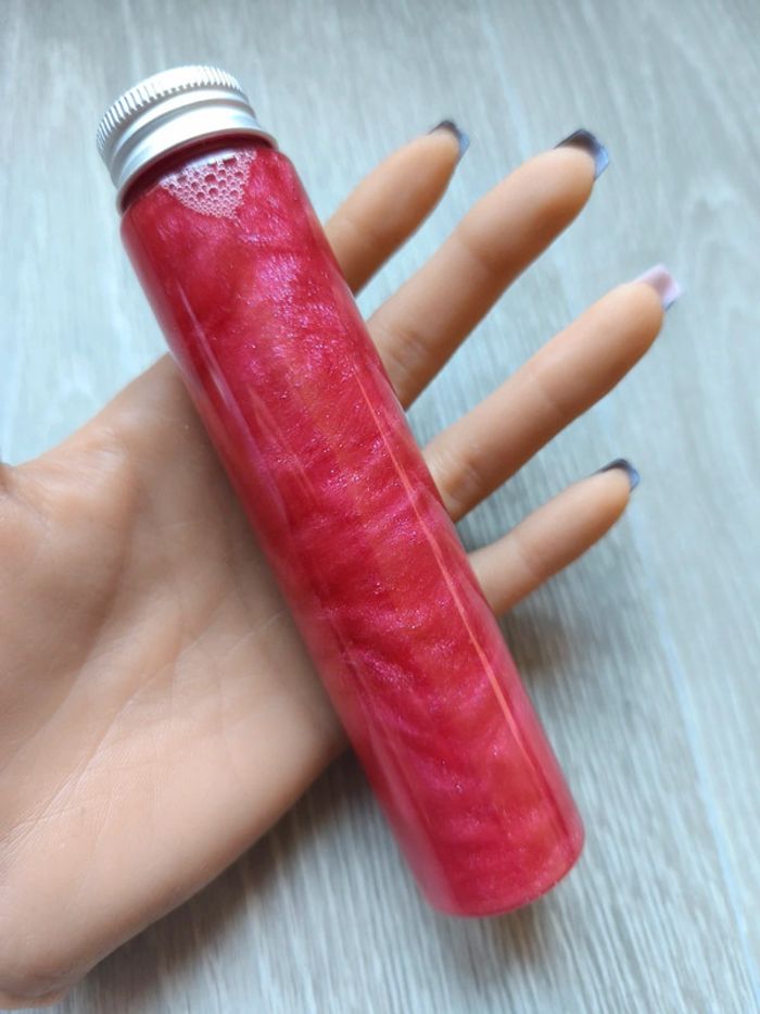 Tube sensoriel sensorielle magique rouge retour au calme - photo numéro 3