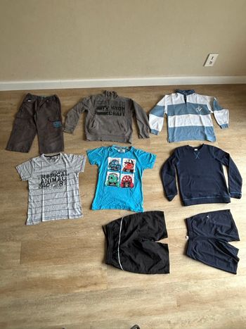 Lot vêtements garçon 12 ans – T-shirts, sweats, pantalons, pulls – Mix été/hiver