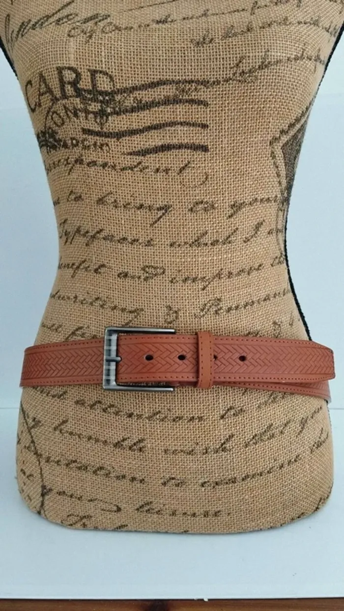 Ceinture marron mixte taille 120 cm