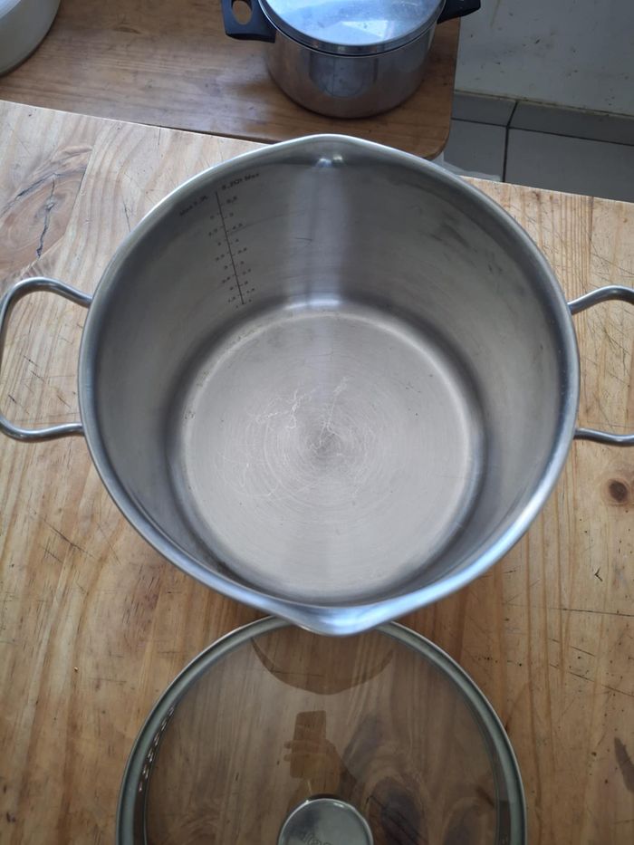 Faitout marmite 5.9L Tefal en inox tout feux dont induction - photo numéro 2