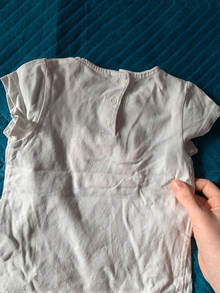 Tee shirt 12 mois fille - photo numéro 3