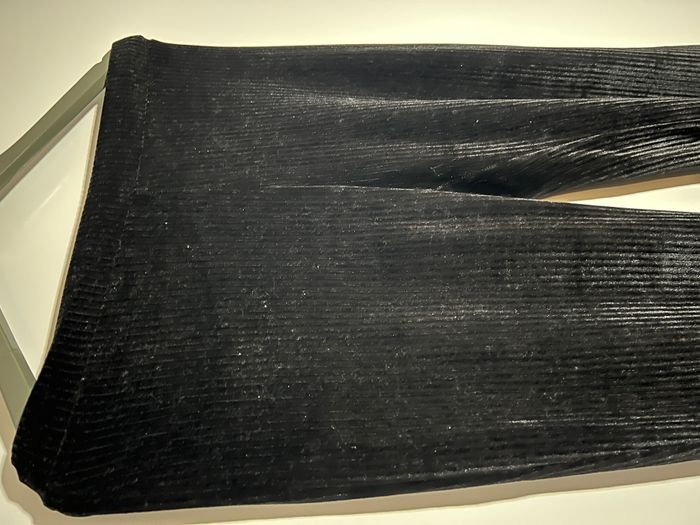 pantalon noir velours L - photo numéro 2