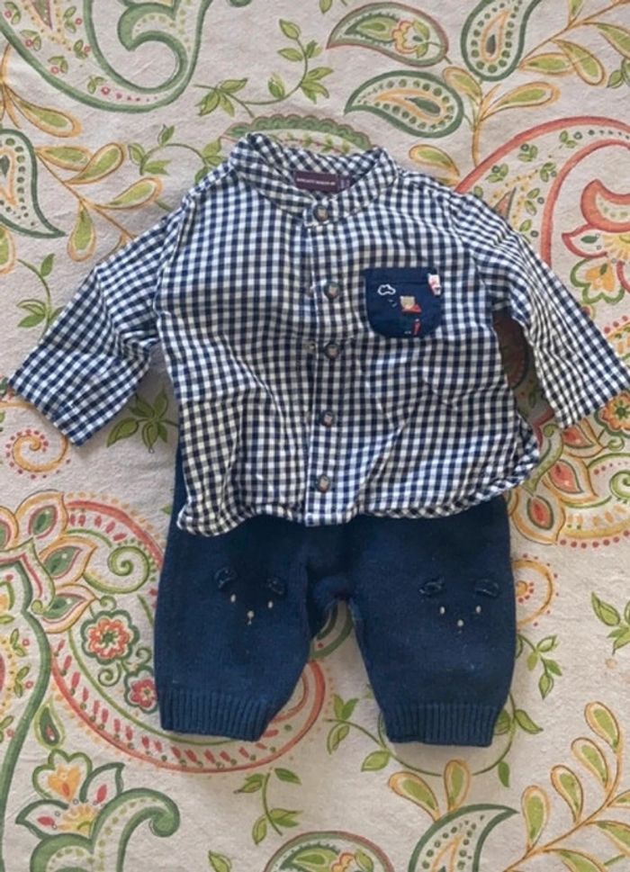 Ensemble Sergent Major taille 3 mois