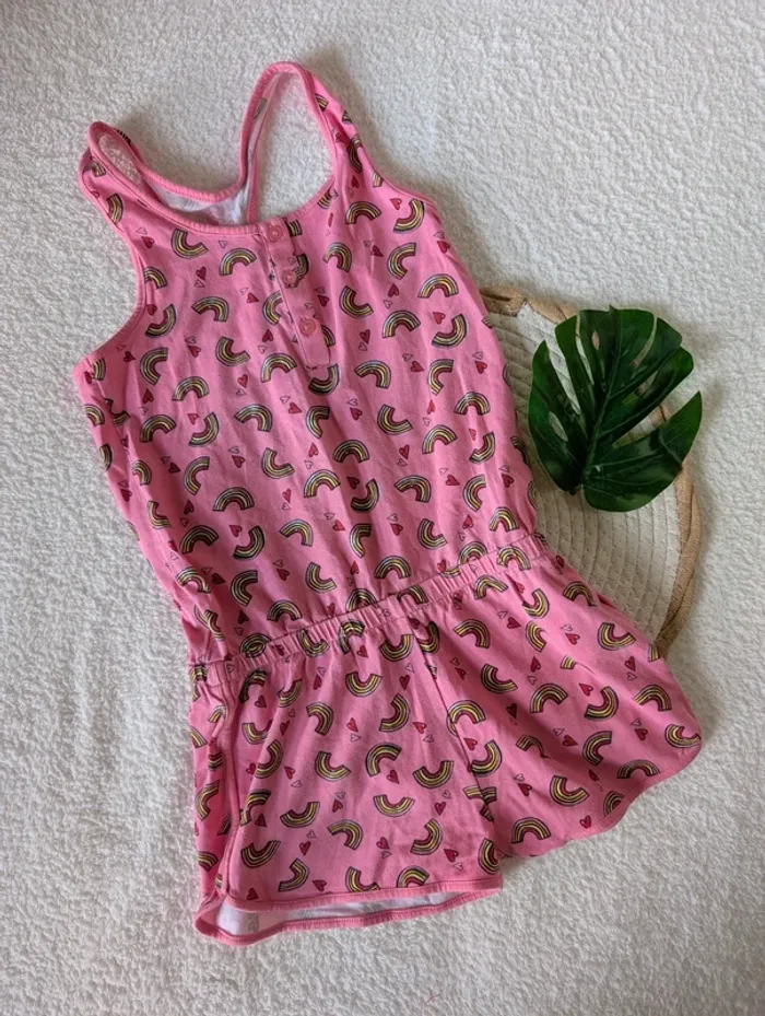 🌈 Combishort fille Lidl – 8 ans