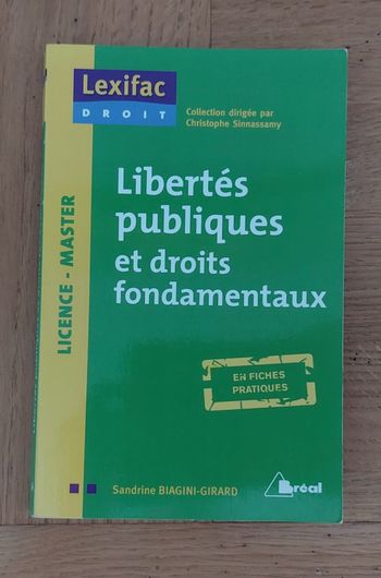 Licence Master Libertés publiques et droits fondamentaux