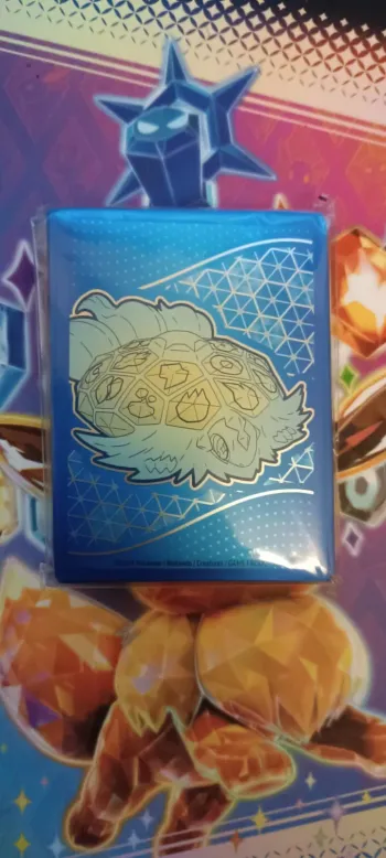 Lot de 60 Sleeves Pokémon Couronne Stellaire ETB NEUVE Scellée