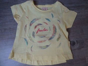 Tshirt jaune Zara