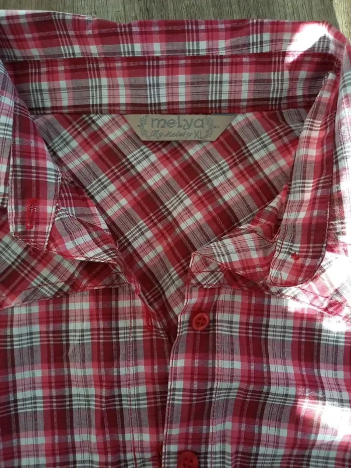 Chemise écossaise XL - photo numéro 7